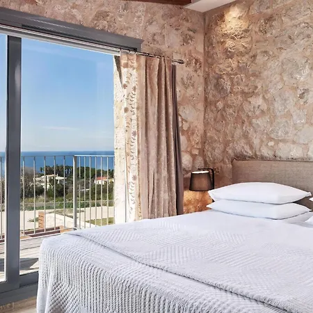 Luxury Rhodes Amina Sea View Private Swimming Pool 3 Bedrooms Kalithea Villa