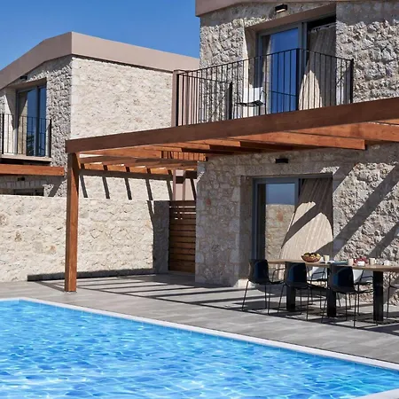 Luxury Rhodes Amina Sea View Private Swimming Pool 3 Bedrooms Kalithea Villa