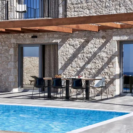 Luxury Rhodes Amina Sea View Private Swimming Pool 3 Bedrooms Kalithea Villa