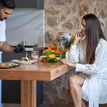 Luxury Rhodes Amina Sea View Private Swimming Pool * Koskinou (Rhodes)