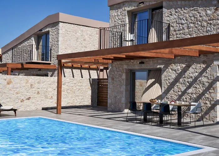 Luxury Rhodes Amina Sea View Private Swimming Pool فيلة