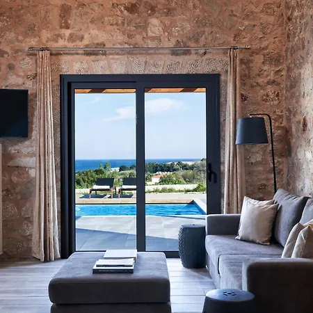 Luxury Rhodes Amina Sea View Private Swimming Pool 3 Bedrooms Kalithea Rhodes City